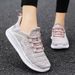 2025 Autumn Casual Comfortable Mom Shoes Breathable Sports Versatile Women's Flats_vogvips.com