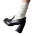 British Style Thick Heel High Heel Small Leather Shoes Women Loafers Casual Jk Single Shoes Women_vogvips.com
