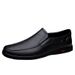 TerraStride Slip-On Shoes For Men, Genuine Breathable Business Casual Shoes, 2025 Spring New Men's Loafers, Leather Soft Sole_vogvips.com
