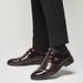 Men's Formal Business Dress Shoes - Pointed Toe Oxfords With PU Upper & Rubber Sole For Office, Wedding & Special Occasions Lace Up Pointed Toe Shoes_vogvips.com