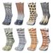 3D animal feet print socks, adult and children print socks, leopard print animal style socks_vogvips.com