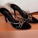 GZ Style High-heeled Shoes 2025 Summer New Model Rhinestone Chain Open-toe Red Spider Gemstone Sandals For Women With_vogvips.com