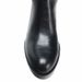 Unique Buckle Decorate Knee Boots Women Fashion Patchwork Design Chunky Heel Boots Black Soft Leather Waterproof Platform Boots_vogvips.com