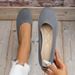2022 Spring New European And American Style Large Size Round Toe Flat Women Loafers Sports Casual Shoes_vogvips.com