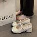 New Mary Jane For Petite Women, Spring And Autumn Small Leather Shoes, French-style Single Shoes To Match Skirts, Chunky_vogvips.com