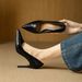 Stiletto High Heels 2026 Spring New French Style Solid Color Pointed Toe Soft Leather Elegant Commuter Slip-on Shallow Shoes_vogvips.com