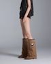 Women's Shoes Spring New Women's Mid Heel High Boots With Hole Design Simple Knight Boots_vogvips.com