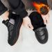 Men's Winter Snow Boots Waterproof Slip-Resistant High-Top Insulated Thick Sole Outdoor Cotton Shoes For Cold Weather_vogvips.com