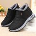 1178225343@qq.com Women's Shoes For Outdoor Wear, Fleece-Lined, Plus Size, Thickened Plush Cotton Snow Boots, Cold-Proof, Warm Winter_vogvips.com