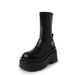 2024 New Style Short Boots Petite Women With Height Increase, Elastic Slim Boots, Thick Sole, Ins Style, Trendy Shoes_vogvips.com