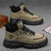 Autumn Men's High-Top Martin Boots, Men's Work Shoes, Trendy Versatile Thick-Soled British-Style Retro Hiking Ankle Boot_vogvips.com