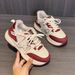 Fleece Dad Shoes Schoolgirl Sports Platform To Keep Warm And Casual_vogvips.com