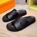Summer Men's Slippers With Soft Genuine Leather, Thick Soles, Versatile Outdoor Wear, European Style, Light Luxury_vogvips.com