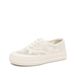 cameido Women's Flat Slip-on Casual Shoes In The Style Of Floral Lace Mesh Fisherman's Shoes。_vogvips.com
