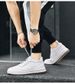 Men's Shoes Breathable Irst Layer Cowhide Little White Board Shoes Men's Sports And Leisure Rubber Sot Sole_vogvips.com