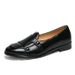 TerraStride 2025 Spring Hairstylist British Style Loafers Shiny Leather Shoes_vogvips.com