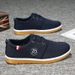 Large Size Men's Comfortable Round-Toe Canvas Casual Shoes With Breathable Design And Non-Slip Rubber Sole For Everyday Wear_vogvips.com