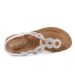 Shoeswomen Cross-Border 2026 New Rhinestone Toe Clip Large Size Thick Sole Summer Sandals For Women_vogvips.com