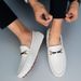 YRZL Size 48 Loafers Men Fashion Driving Black Loafers Male Slip On Shoes Comfy Casual Moccasins Men Loafers_vogvips.com