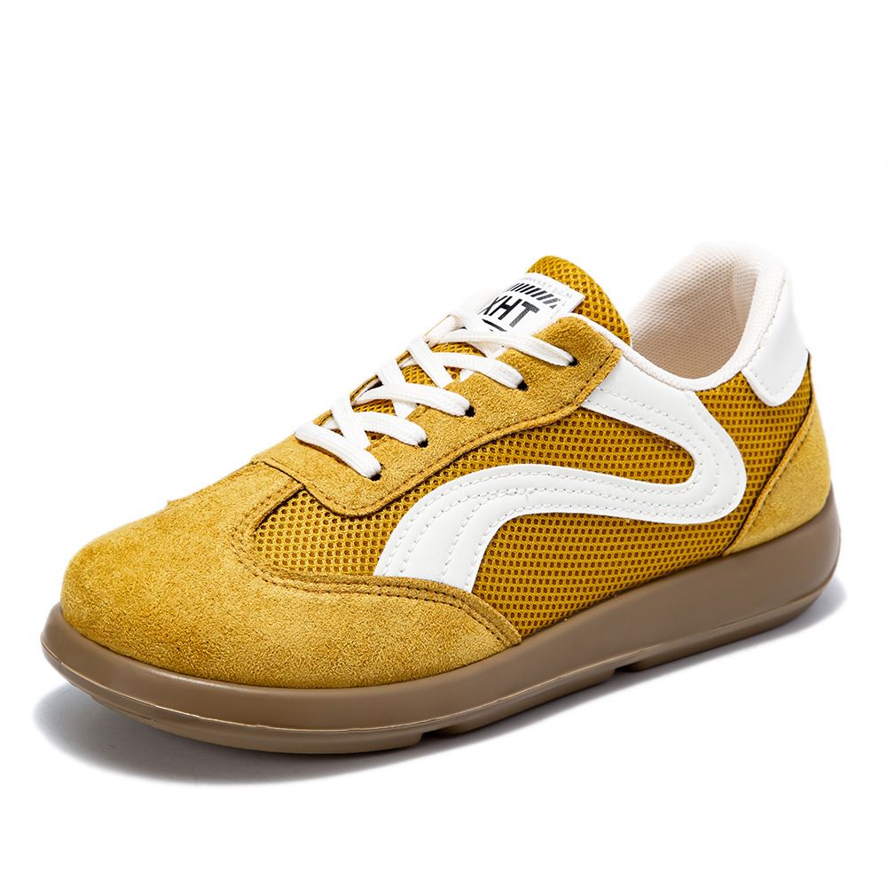Spring New Shoes: Mesh Sneakers, Casual Campus Trendy German Training Shoes, Ultra-light Soft-soled Women's Shoes_vogvips.com