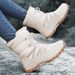 Women's Winter Snow Boots - Fleece Lined High Top Waterproof Boots For Outdoor & Hiking (Wide Width Available)_vogvips.com