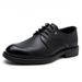 Top Layer Cowhide Business New Formal Genuine Leather Single Casual Thick Sole Large Toe Men's Shoes_vogvips.com