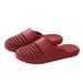 Women's Simple New Style Indoor Home Bathroom Non-slip Slip-on Office Slippers_vogvips.com