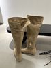 Over-the-Knee For Women 2025 Autumn Winter New High Tube Women's Suede Wrinkled Slouch Boots With Hidden Wedge_vogvips.com