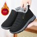 Winter Women's With Fleece, Warm Hiking Shoes, Waterproof Non-Slip, Slip-On Middle-Aged And Elderly, Thickened Cotton_vogvips.com