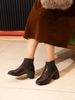 Short Boots For Women 2025--1 New Style With Fleece Thick Heels For Autumn And Winter_vogvips.com