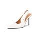2024 Summer High Heels For Women, Stiletto Closed Toe Backless Sandals, Mirror Surface, Size, Cross-Border Shipping,_vogvips.com