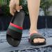 YRZL Slippers Summer Soft Sandals Breathable Lightweight Slides For Men Non-Slip Comfortable Shoes Outdoor Casual_vogvips.com