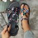 2026 New Summer Round-Toe Cross-Border Plus-Size Women's Shoes European And American Style Fashion Versatile Woven Strap_vogvips.com