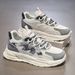 2025 Spring Breathable Mesh Men's Trendy Versatile Thick Soled Sports Casual Dad Shoes Men_vogvips.com