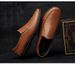 Large Size Three-dimensional Bark Pattern First Layer Doudou Men's Shoes Casual Driving Walking Men's Shoes_vogvips.com