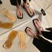 Flat Toe Post Sandals For Girls 2023 New Summer Student Versatile Dress Fairy Style Roman Shoes_vogvips.com