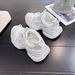Women's Fashion Sneakers With Crystal Rhinestones, Breathable Mesh Upper, Lightweight Platform Shoes For Summer, Casual Walking Shoes_vogvips.com