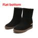 Women's Snow 2024 New Winter Fleece-Lined Thickened Short Boots Non-Slip Warm Bread Cotton Shoes For Outdoor Wear_vogvips.com