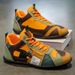 Men's Multi Color Patchwork Mid Top Sneakers Soft Leather Lightweight Non Slip Flat Casual Shoes For Street Style Outdoor Walking Daily Leisure Wear_vogvips.com