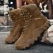 New Large Outdoor Hiking Tactical Boots Training Field Training Military Boots Mountaineering Shoes High Quality_vogvips.com