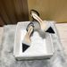 Baotou Sandals Women's Spring/Summer 2025 New French Transparent Pointed Small White High Slim Heels_vogvips.com