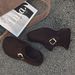 Cameido Insole Thick-Soled Burken Shoes For Women 2025 Winter With Fleece Loafers, Small Cotton Shoes_vogvips.com