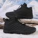 Winter Five-Finger Outdoor Sports Cotton For Men And Women, Fleece-Lined Warm Wear-Resistant Anti-Slip Snow Boots,_vogvips.com