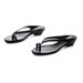MingLiu New Flip Flops For Summer 2025, Versatile And Casual, Stylish For Outdoor Wear, Semi Slippers With A High-end Feel, Women's Flip Flops_vogvips.com