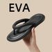 EVA Flip Flops Women Summer Beach Shoes Bathroom Bath Non Slip Sandals Fashion Slippers Black_vogvips.com