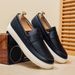 Large-size Four-season New Men's Low-top Canvas Shoes, Casual And Fashionable, One-piece Style, Flat-bottom Men's Shoes, White Sneakers_vogvips.com