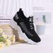 2026 Women's Upper Running Trendy Korean Style Large Size Sneakers Casual Shoes Cross-Border_vogvips.com