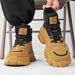 European Warm Series 2025 Autumn New Casual Outdoor Sports Hiking Shoes Men's Construction Site Thick-Soled Wear-Resistant High-Top Martin_vogvips.com