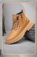 Martin Boots High-top Tooling Wind Invisible Inner Heightening Thick-soled Tooling Boots Men's Boots_vogvips.com