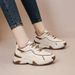 Foreign Trade Wholesale Dad For Women 2023 Spring New Style Slimming Casual Women's Thick Sole Height Increasing Sports_vogvips.com